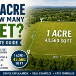 an acre is how many feet