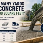 how many yards of concrete in 1000 square feet