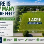 a acre is how many square feet