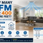 how many cfm for 400 square feet