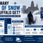how many feet of snow did buffalo get