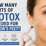 how many units of botox needed for crows feet