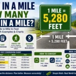 feet in a mile how many feet in a mile