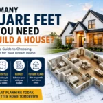 how many square feet do you need to build a house