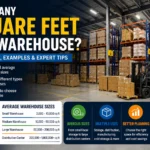 how many square feet is a warehouse
